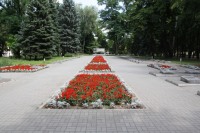 Городское мемориальное кладбище на Октябрьской  площади