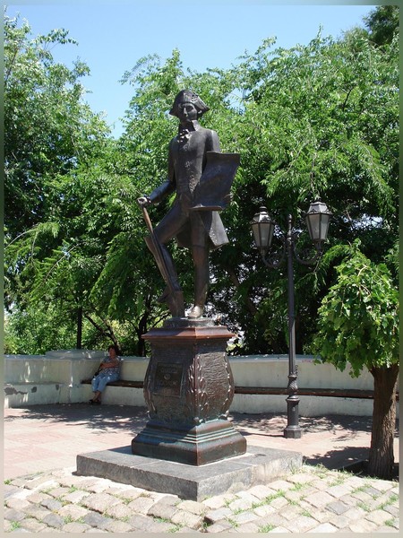 Дерибасу Осипу Михайловичу памятник